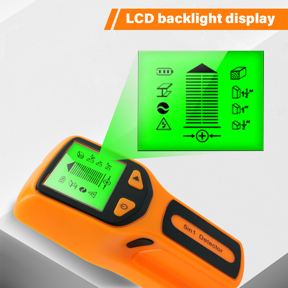 Stud Finder Wall Scanner 5 In 1 - 5 in 1 Stud Detector Wall