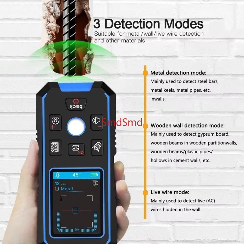 NF-518 Professional Metal Dete - đánh giá và giá Stud Detector With Metal Ac Wire