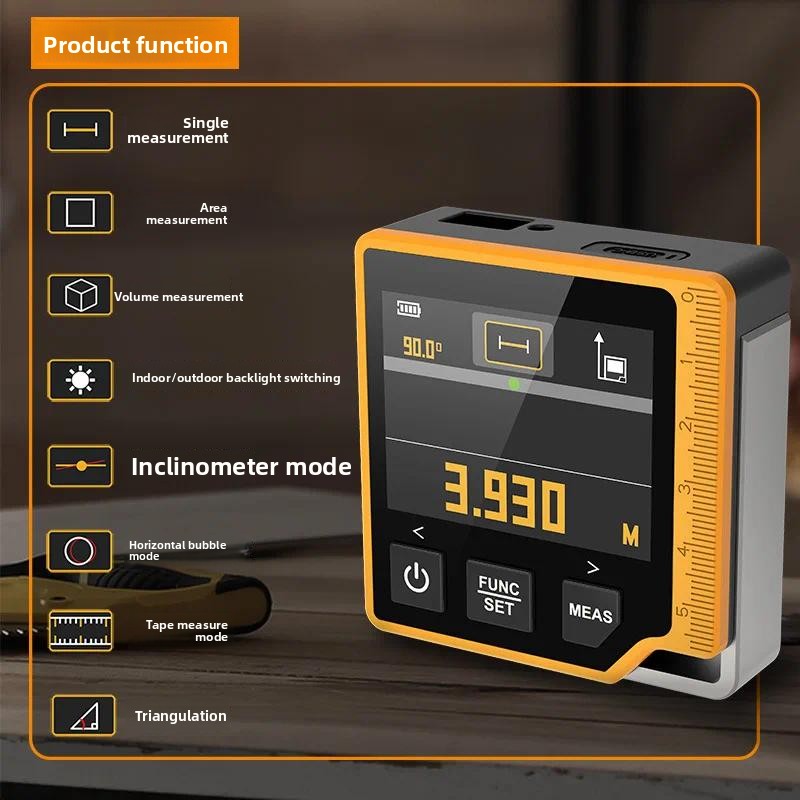 3‑in‑1 Digital Measuring Tool  - đánh giá và giá Stud Finder With Laser Level