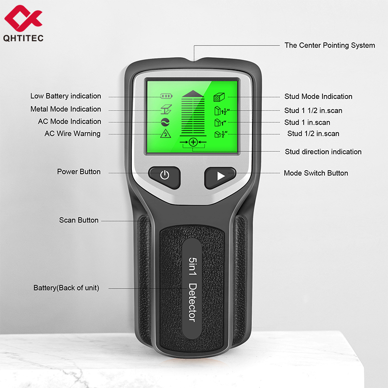 5-in-1 Wall Stud Finder Detect - đánh giá và giá Stud Finder Wall Scanner 5 In 1
