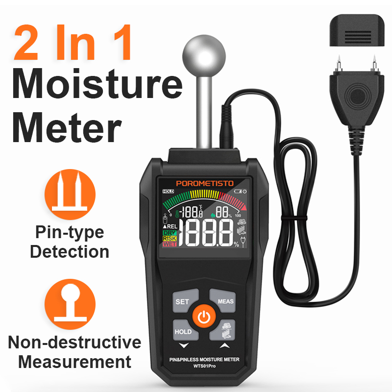 WTS01Pro Moisture Detector Hum - đánh giá và giá Wall Scanner For Concrete