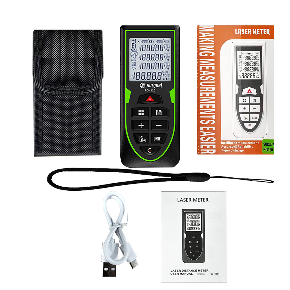 SG SURGOAL 120m Green Laser Ra - đánh giá và giá Stud Finder With Laser Level