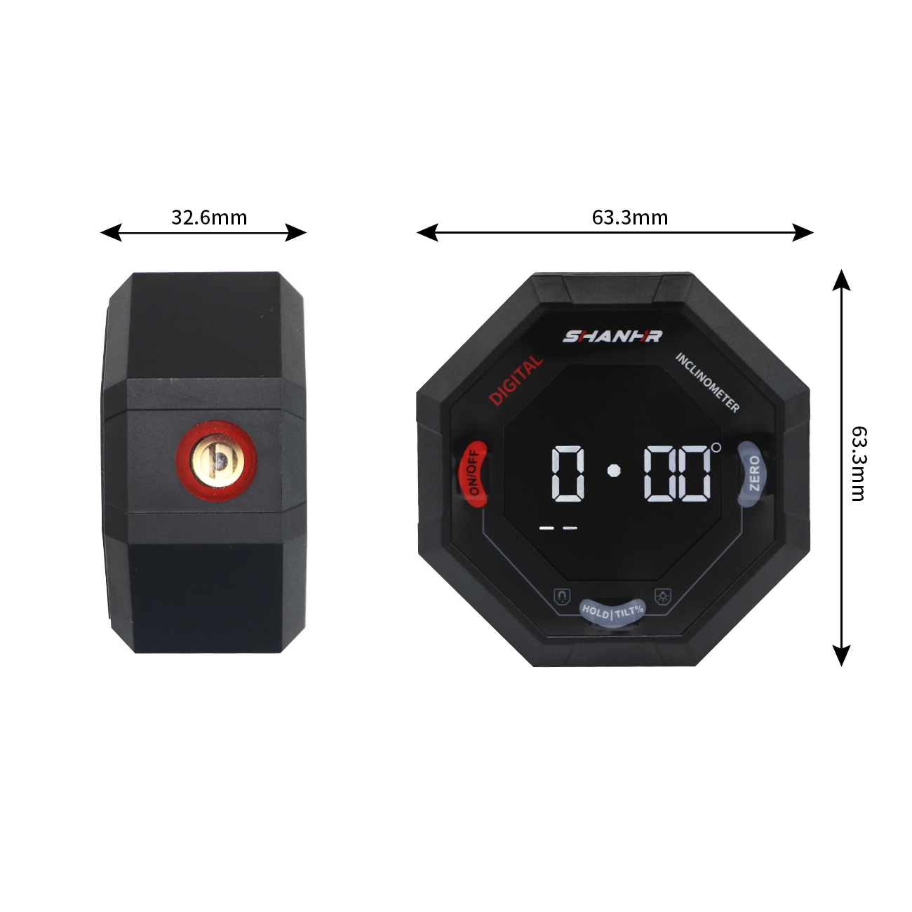 SHANHR Octagon Digital Angle F - đánh giá và giá Stud Finder With Laser Level