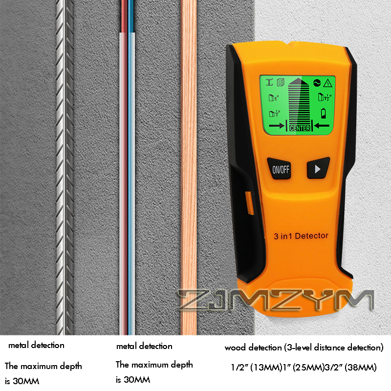 3 In 1 Metal Detector Find Met - đánh giá và giá Stud Detector With Metal Ac Wire
