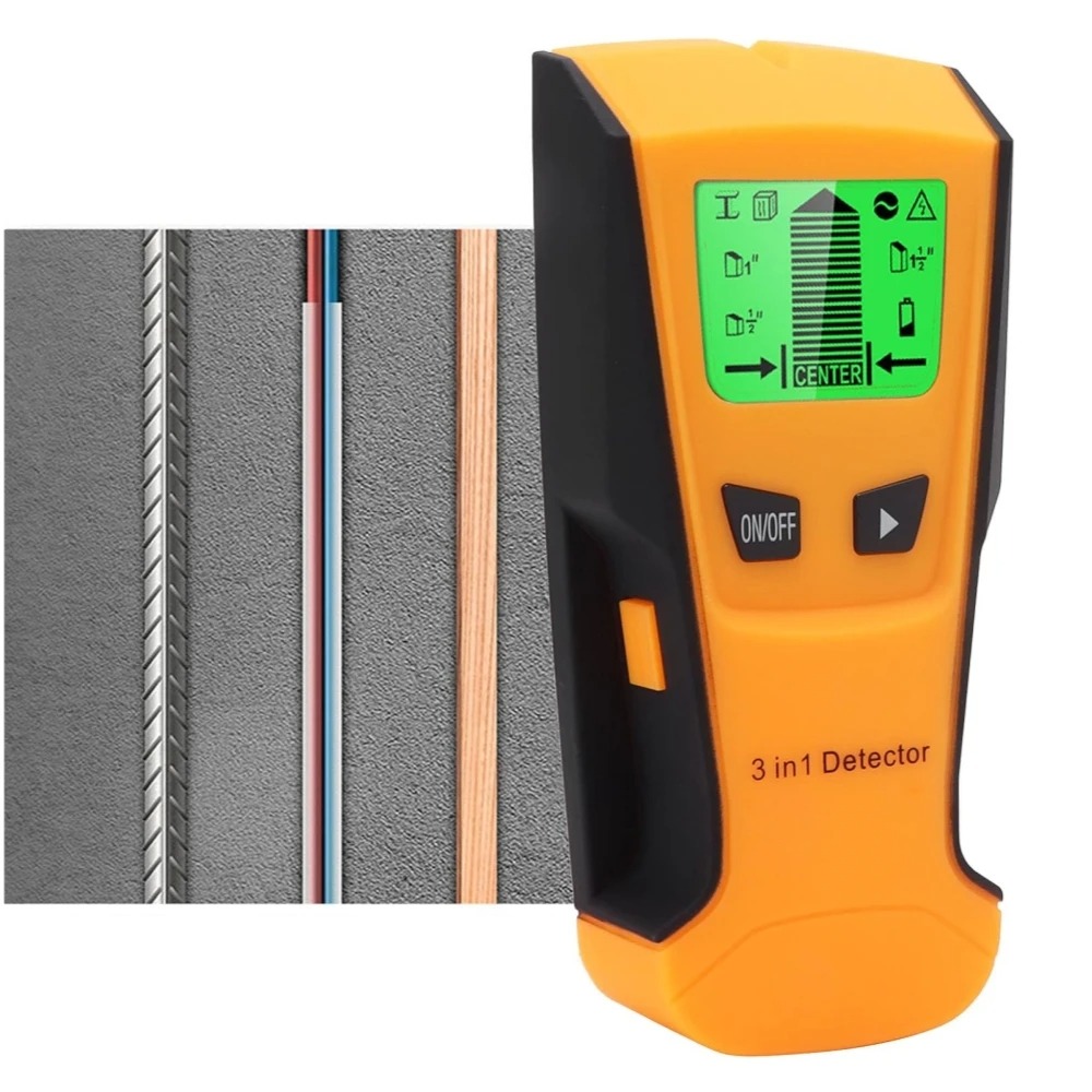 3 in 1 Wall Metal Detector Dep - đánh giá và giá Wall Scanner Rebar Detector