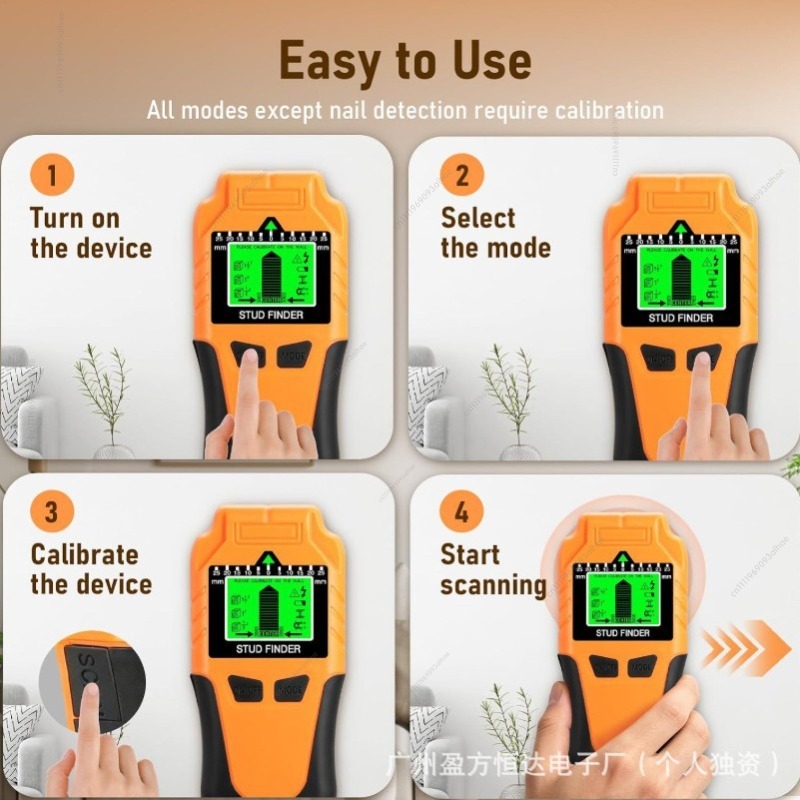 Multi-function 6-in-1 Wall Sca - đánh giá và giá Wall Scanner Rebar Detector