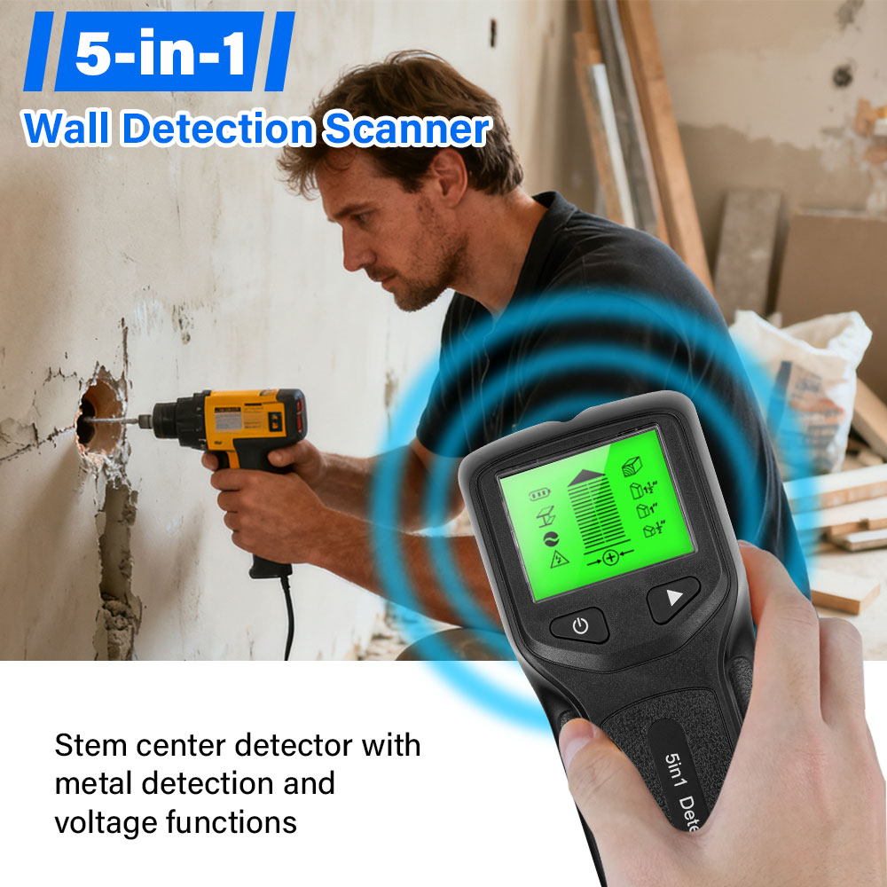 Wall Scanner 5 In 1 Metal Dete - đánh giá và giá Stud Finder Wall Scanner 5 In 1