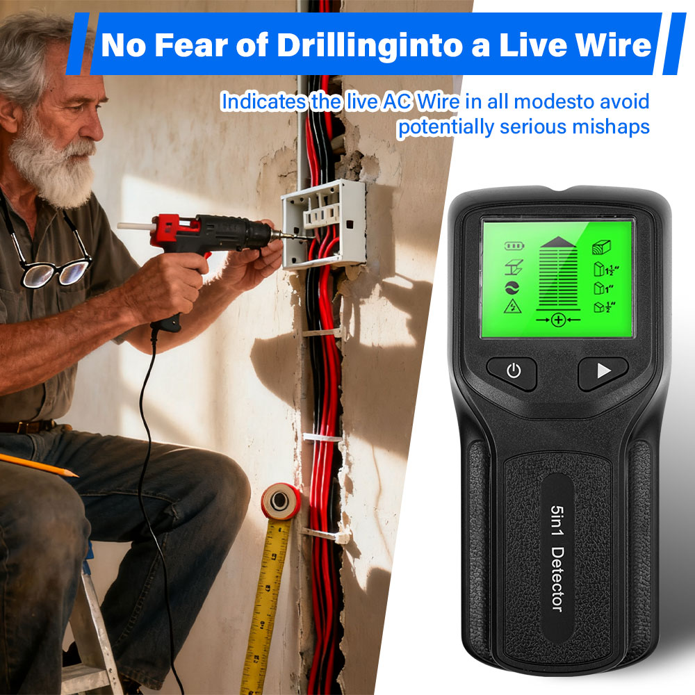 Wall Scanner 5 In 1 Metal Dete - đánh giá và giá Stud Finder Wall Scanner 5 In 1