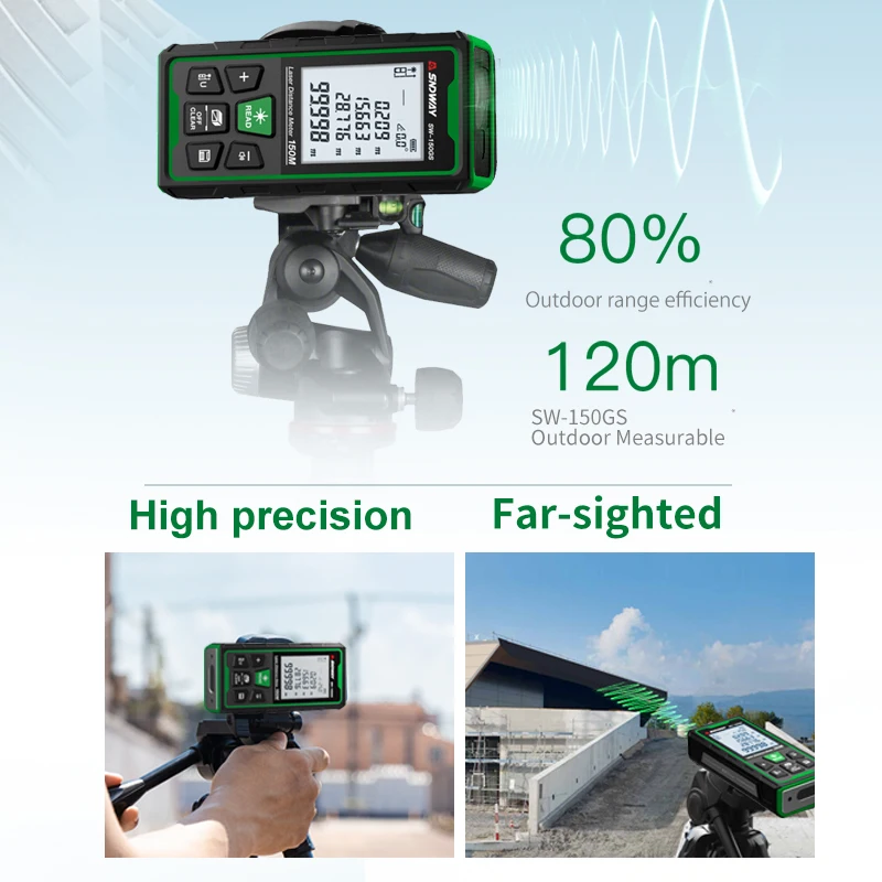 Máy đo khoảng cách laser xanh, - đánh giá và giá Stud Finder With Laser Level