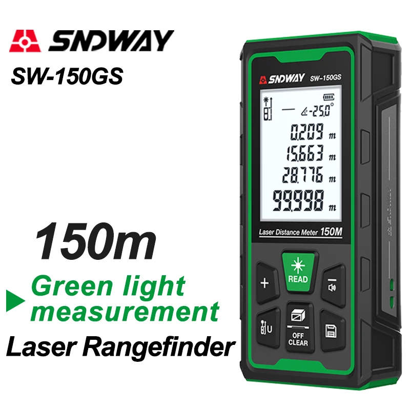 Máy đo khoảng cách laser xanh, - đánh giá và giá Stud Finder With Laser Level