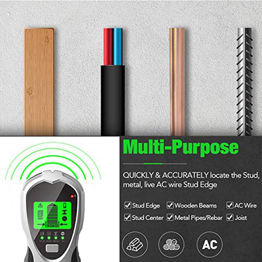 4 In 1 Stud Finder Wall Scanne - đánh giá và giá Stud Finder Center Finder Edge