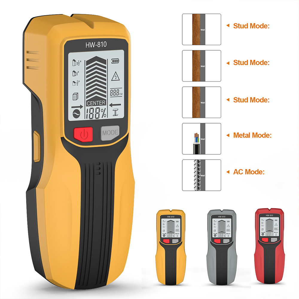Handheld 6 in 1 Metal Detector - đánh giá và giá Pipe Detector Wall Scanner