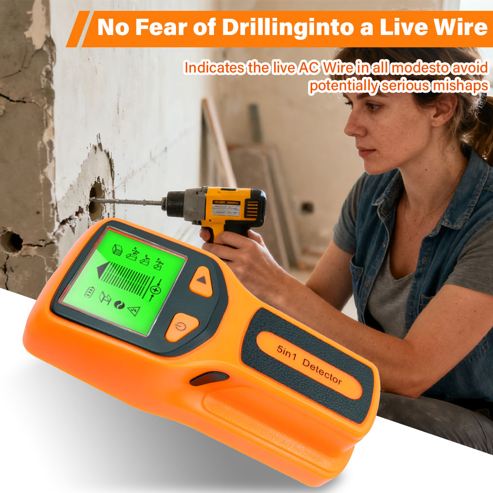 Wall Stud Detector 5 in 1 Hand - đánh giá và giá Wall Scanner Rebar Detector