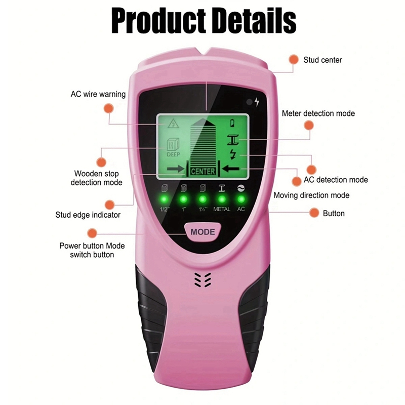 5-in-1 Wall Scanner Wood Curre - đánh giá và giá Stud Finder Center Finder Edge
