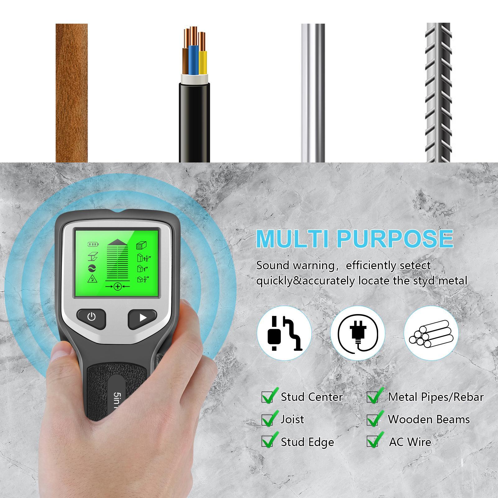 Digital Wall Detector LCD Meta - đánh giá và giá Stud Detector With Metal Ac Wire