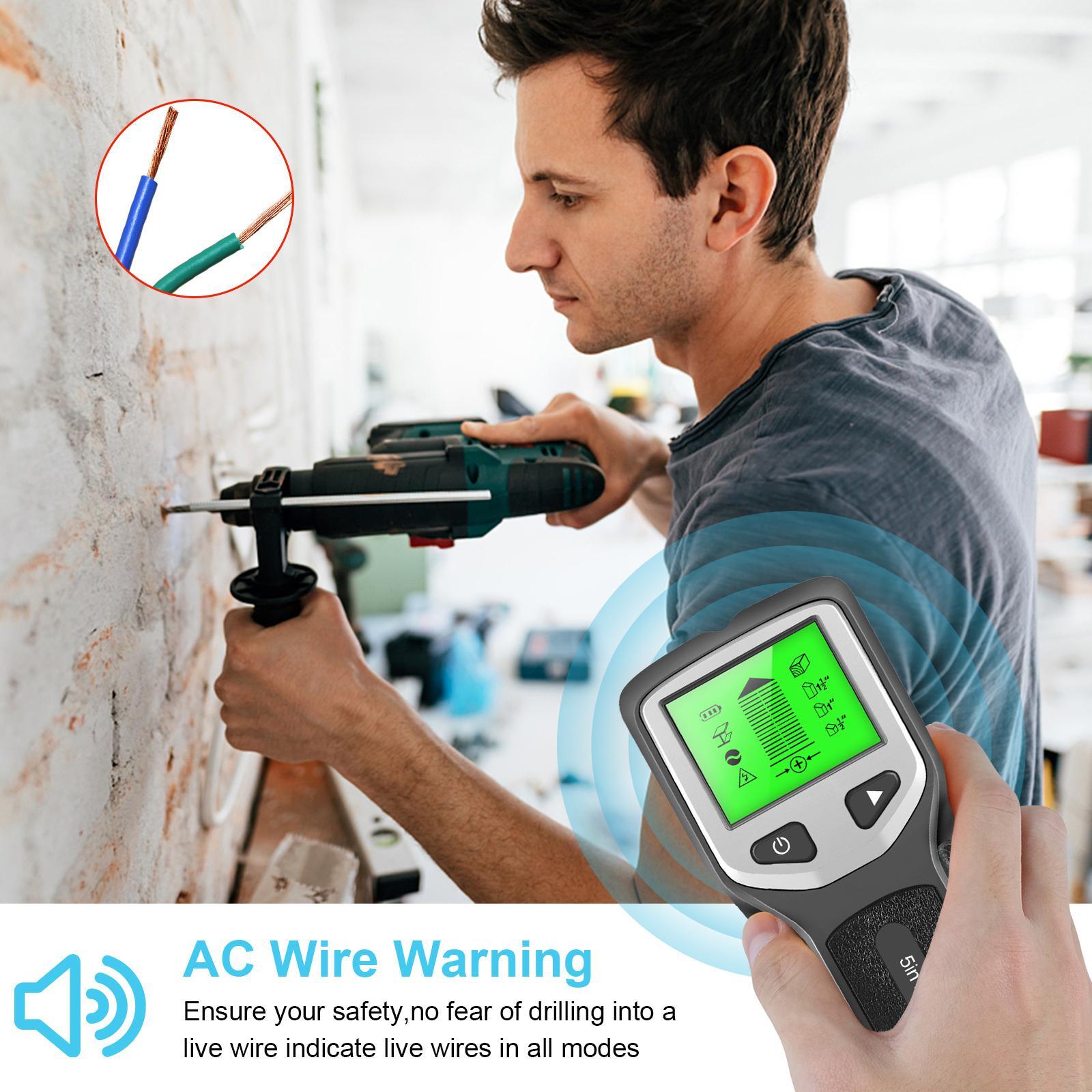 Digital Wall Detector LCD Meta - đánh giá và giá Stud Detector With Metal Ac Wire
