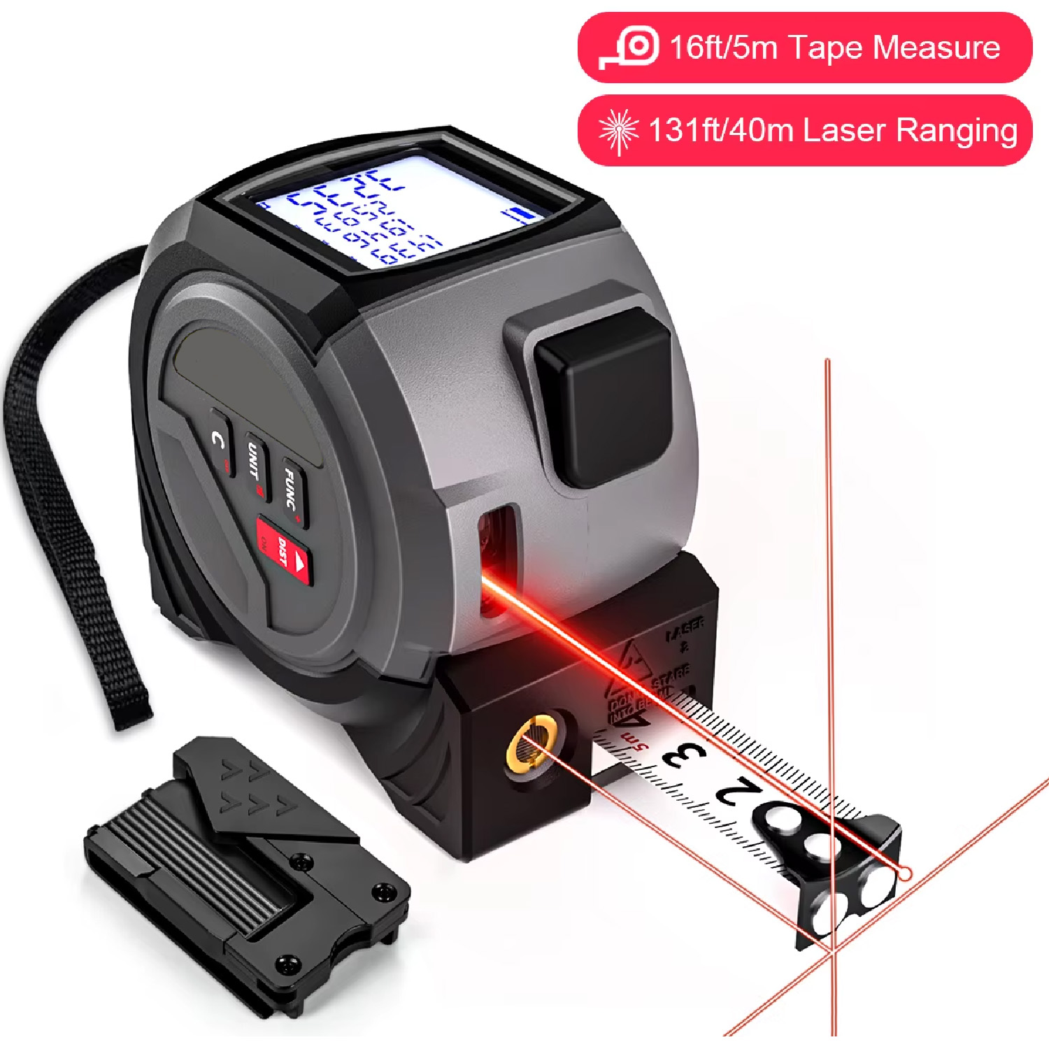 3-In-1 Laser Rangefinder 5m Ta - đánh giá và giá Stud Finder With Laser Level
