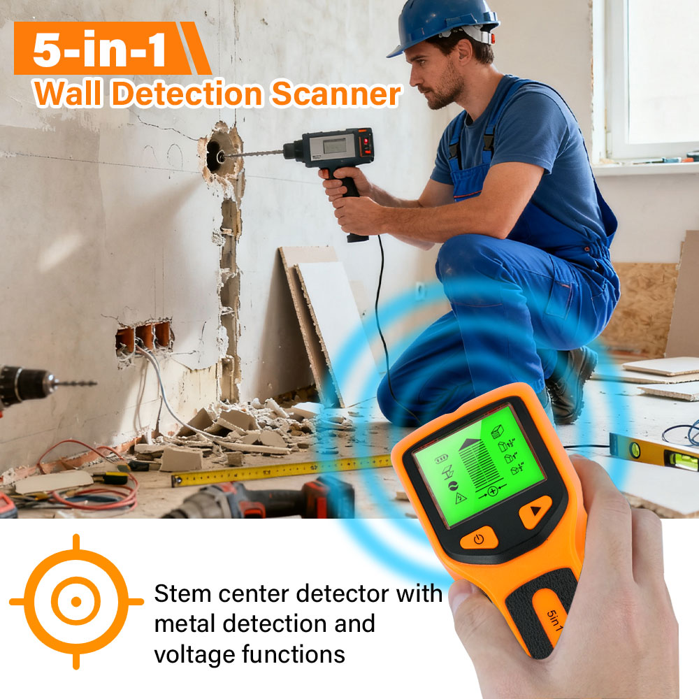 5 in 1 Stud Detector Wall Wood - đánh giá và giá Stud Finder Wall Scanner 5 In 1